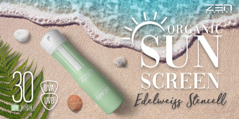 กันแดดสูตรพรีเมียม Sunscreen Edelweiss Callus Culture Extract SPF30