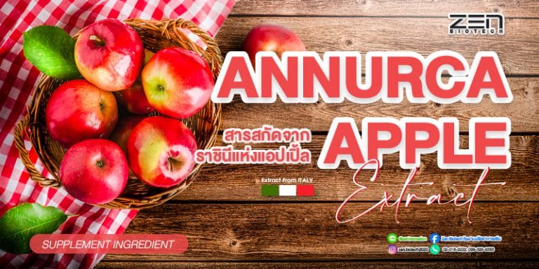 สารสกัดจากราชินีแห่งแอปเปิ้ล Annurca Apple extract