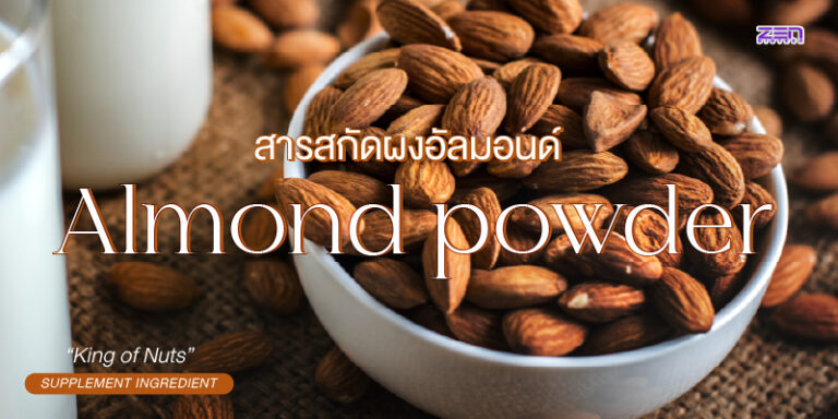 สารสกัด Almond Powder ผงอัลมอนด์ “King of Nuts”