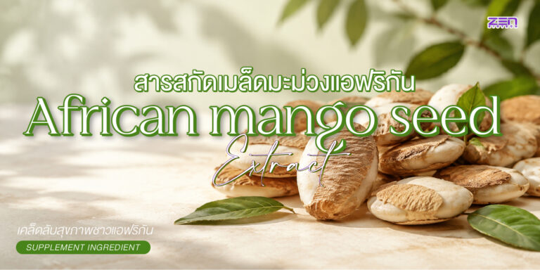 สารสกัดเมล็ดมะม่วงแอฟริกัน (African Mango Seed Extract) ตัวช่วยดูแลรูปร่างจากธรรมชาติ
